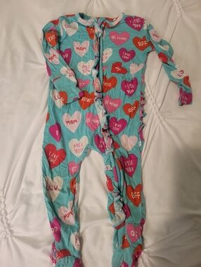 Posh Peanut Valentine Heart Footie